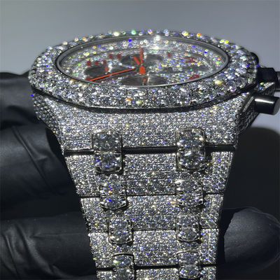 Hip Hop Luxury Moissanite AP Watch TNT Automatic Mechanical Watches