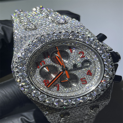 Hip Hop Luxury Moissanite AP Watch TNT Automatic Mechanical Watches