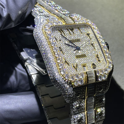 Round Brilliant Cut Moissanite  Watch